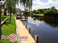 View Down the Canal From Schooner Cove